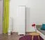 Massivholz-Schrank Kiefer, Farbe: Weiß 190x47x60 cm Abbildung