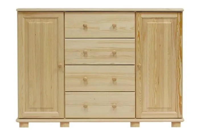 Sideboard, Kommode, Küchenschrank, 136 cm breit Abbildung
