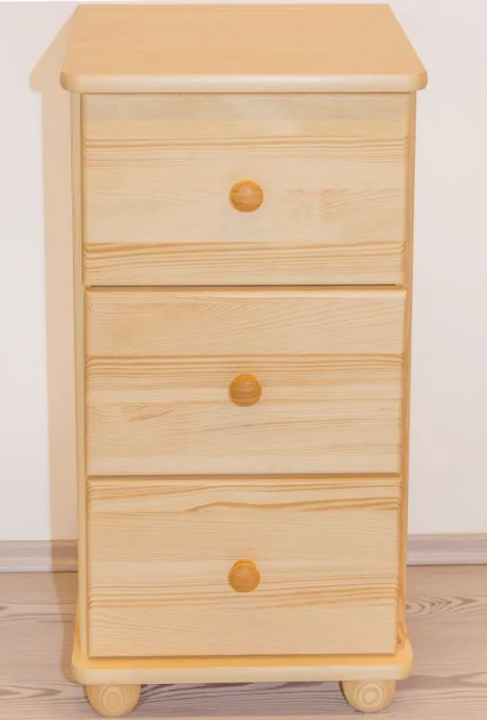 Kommode 3 Schubladen massiv