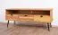 TV-Unterschrank Rolleston 24 Wildeiche massiv geölt - Abmessungen: 57 x 144 x 46 cm (H x B x T)