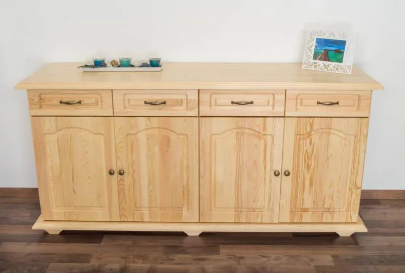 Sideboard, Kiefer massiv, Breite: 182 cm, Farbe: Natur Abbildung