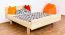 Bettgestell Buche 160 x 200 cm Natur