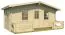 Gartenhaus Feuersang 04 inkl. Fußboden - 70 mm Blockbohlenhaus, Grundfläche: 19,5 m², Satteldach