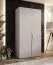 Kleiderschrank | 1 Fach | Farbe: Kaschmir | 1 Kleiderstange | Soft-Close-Funktion | 1 Meter breit | Griffe: Kaschmir | ABS-Kanten | Maße: 100 x 52 x 202 cm