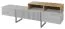 Aufsatz für TV-Unterschrank Slatina 19, Farbe: Eiche - Abmessungen: 16 x 95 x 41 cm (H x B x T)