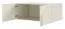 Aufsatz für Kleiderschrank Edegem 03 | ABS-Kanten | Farbe: Kaschmir | 100 x 61 x 40 cm | 2 Türen | 1 großes Fach