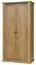 Schlafzimmer - Kleiderschrank, Farbe: Eiche - Abmessung: 200 x 100 x 54 cm (H x B x T) Abbildung