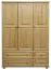 Kiefer Kleiderschrank Breite 120 cm