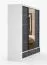 Schiebetürenschrank / Kleiderschrank mit Spiegel | Schwarz / Weiß | Lusatian 24 | 218 x 203 x 61 cm | 3 Schubladen | 12 Fächer | reichlich Stauraum
