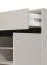 Schuhschrank | 1 Schublade | Farbe: Kaschmir | 2 Drehtüren | ABS-Kanten | 4 Fächer | Maße: 80 x 40 x 109,5 cm | für den Eingangsbereich