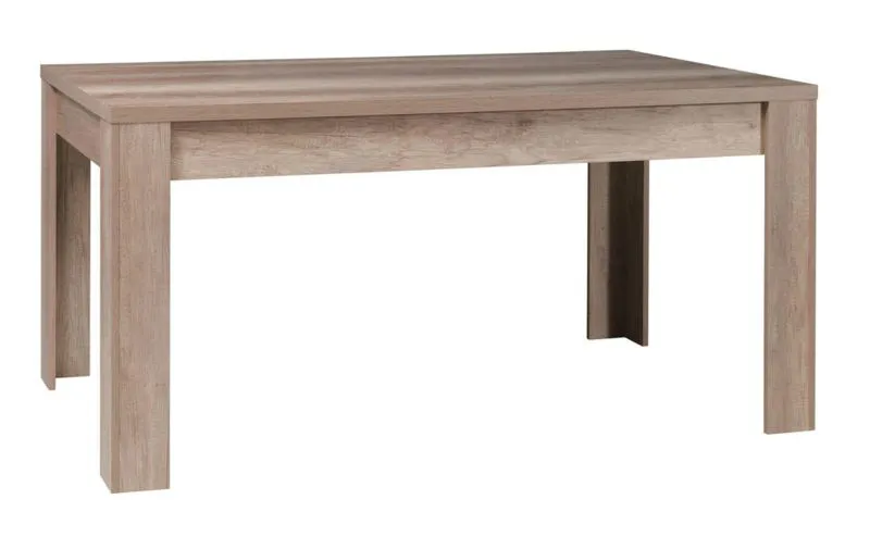 Küchentisch 160x90 cm MDF, Farbe: Eiche Abbildung