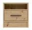 Nachtkommode Hannut 34, Farbe: Eiche Artisan - Abmessungen: 40 x 40 x 35 cm (H x B x T)