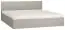 Doppelbett Bentos 18 inkl. Lattenrost, Farbe: Grau - Liegefläche: 180 x 200 cm (B x L)