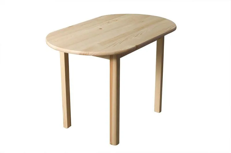 Tisch 150x80 cm Kiefer massiv, Farbe: Natur Abbildung