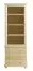 Bücherschrank, Vitrine - Kiefer Massivholz, Farbe: Natur, 65 cm breit Abbildung