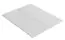Bodenplatte für Doppelbett, 2-teilig, Farbe: Weiß - Abmessungen: 82,20 x 196 cm (B x L)