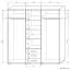 Schiebetürenschrank / Kleiderschrank Rabaul 41, Farbe: Sonoma Eiche - Abmessungen: 210 x 190 x 60 cm (H x B x T)