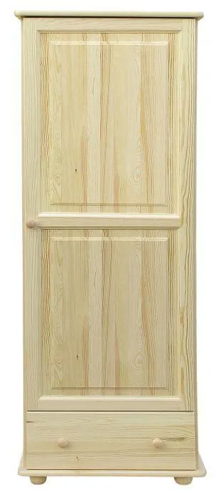 Garderobenschrank Kiefer Massivholz natur Abbildung