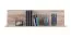 Schlichtes Wandregal Niel 12, Farbe: Eiche - Abmessungen: 30 x 110 x 30 cm (H x B x T)