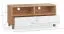 TV-Möbel / TV-Unterschrank | Farbe: Beige | zwei Schubladen | Maße: 120 x 47 x 46,5 cm | zwei Kabeldurchführungen | Soft-Close Funktion | zwei Fächer