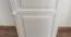 Schrank Kiefer Vollholz massiv weiß lackiert 004 - Abmessung 190 x 47 x 60 cm (H x B x T)