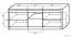 TV-Unterschrank Popondetta 12, Farbe: Sonoma Eiche - Abmessungen: 52 x 140 x 38 cm (H x B x T)