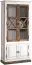 Vitrine "Kilkis" Kiefer altweiß 10 -  204 x 98 x 44 cm (H x B x T)