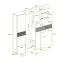 Moderne Garderobe Sviland 07, Farbe: Eiche Wellington / Weiß - Abmessungen: 200 x 210 x 35 cm (H x B x T), mit genügend Stauraum