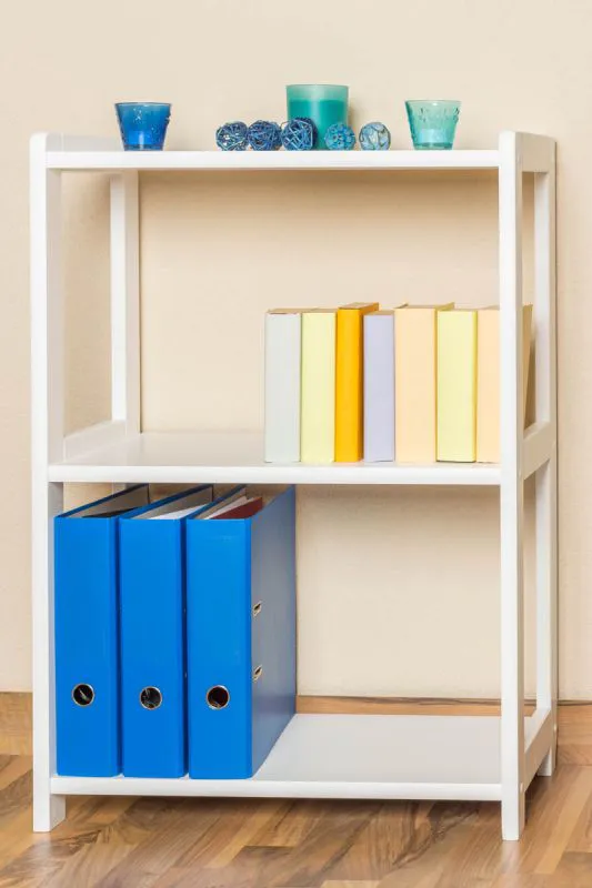 Regal weiss 60 cm breit