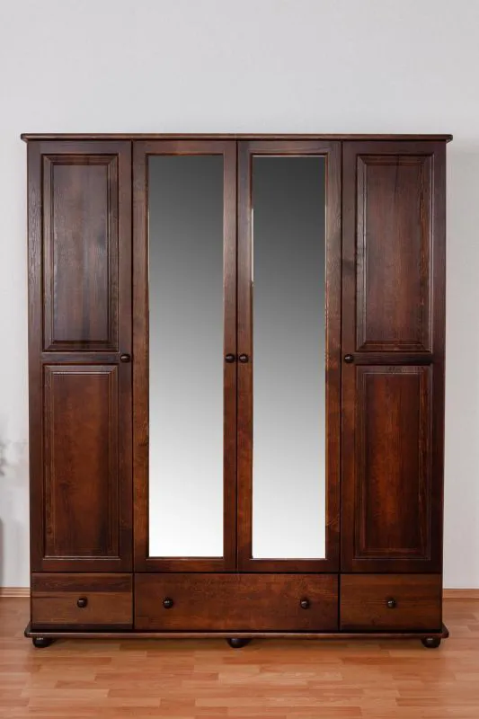 Kleiderschrank mit Spiegel Abbildung