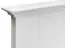 Doppelbett Gyronde 19, Kiefer massiv Vollholz, weiß lackiert - Liegefläche: 160 x 200 cm (B x L)