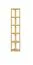 Regal, Küchenregal, Wohnzimmerregal, Bücherregal - 40 cm breit, Kiefer Holz-Massiv, Farbe: Natur Abbildung