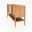 Kommode Wellsford 24 Wildeiche massiv geölt - Abmessungen: 81 x 142 x 46 cm (H x B x T)