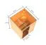 Sauna "Eivind" SET mit bronzierter Tür - Farbe: Natur, Ofen BIO 3,6 kW - 145 x 145 x 187 cm (B x T x H)