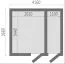 Gartenhaus Imst - 4,40 x 4,14 Meter aus 28 mm Blockbohlen
