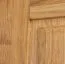 90 cm breiter Kleiderschrank mit 2 Türen, 4 Fächern und 2 Schubladen aus Massiv-Holz | Farbe: Natur | Tiefe: 40 cm Abbildung