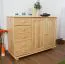 Sideboard mit 5 Schubladen, Farbe: Natur, Breite: 118 cm - Küchenschrank, Anrichte, Sideboard Abbildung