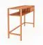 Schminktisch / Schreibtisch Wellsford 49 Kernbuche massiv geölt - Abmessungen: 80 x 120 x 46 cm (H x B x T)