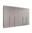 Drehtürenschrank / Kleiderschrank | Farbe: Kaschmir | 4 Fächer | 3 Meter breit | Griffe: Kaschmir | 4 Kleiderstangen | Soft-Close-Funktion | Maße: 300 x 52 x 202 cm