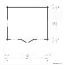 Steiner Shopping Gartenhaus Torhelm 01 inkl. Fußboden - 70 mm Blockbohlenhaus, Grundfläche: 16,2 m², Satteldach