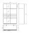 Schiebetürenschrank | Farbe: Kaschmir | 1 Spiegeltür | Maße: 145,5 x 60 x 217,5 cm | 2 Kleiderstangen | 2 Fächer | Kleiderschrank | ABS-Kanten