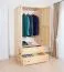 Schrank 90 cm breit 60 cm tief