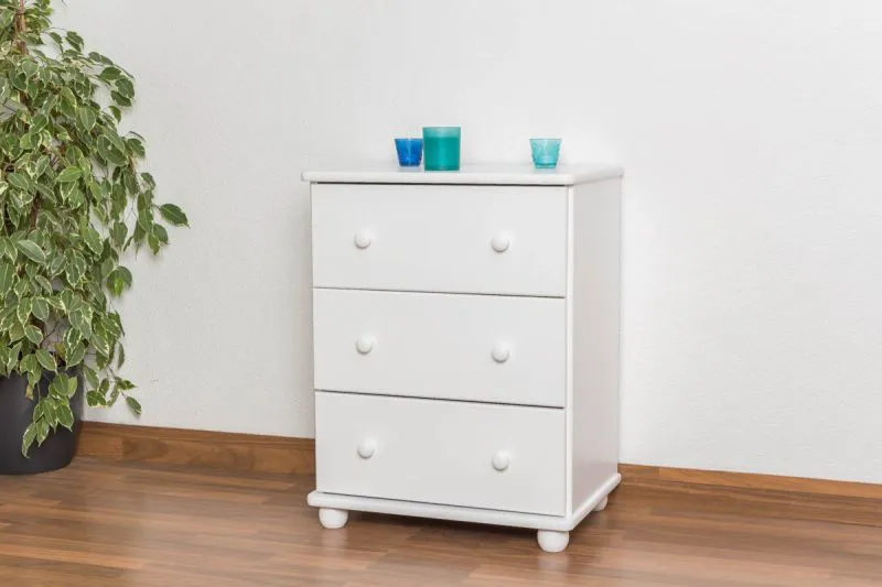 Weiße Kommode 60cm breit