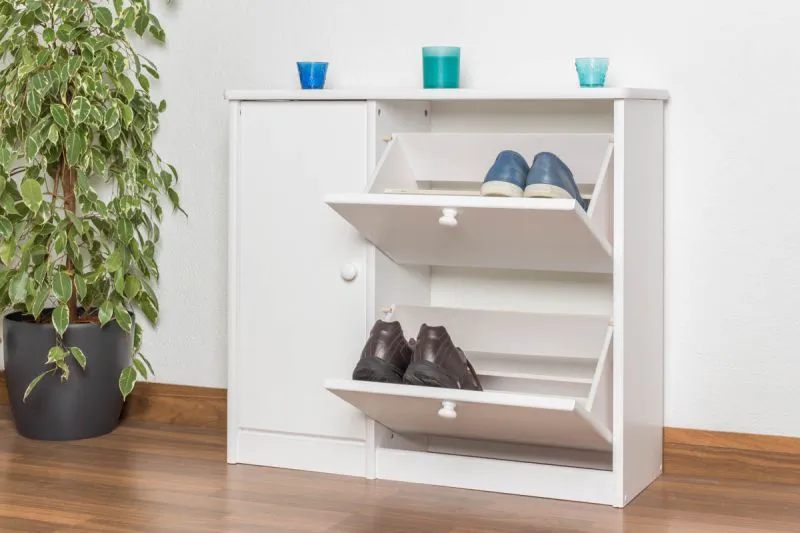 Schuhschrank weiss 90 cm breit