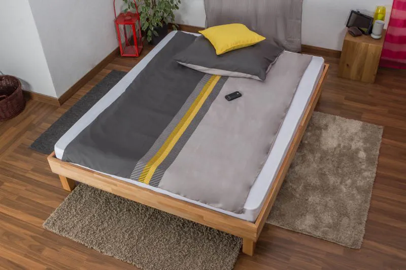 Jugendbett Wooden Nature 04 Kernbuche geölt, massiv - Liegefläche 160 x 200 cm (B x L)