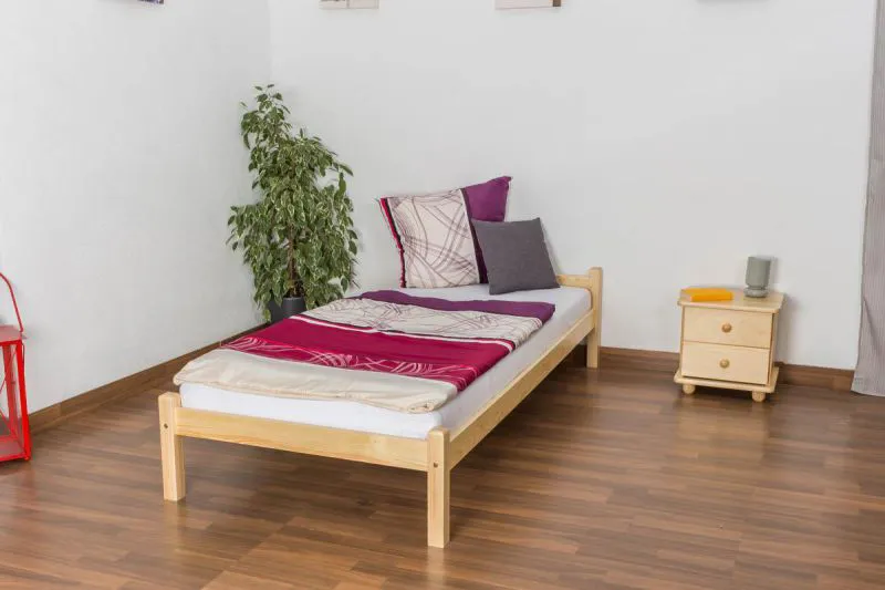 Kiefer Futonbett 90 x 200 cm Natur Abbildung