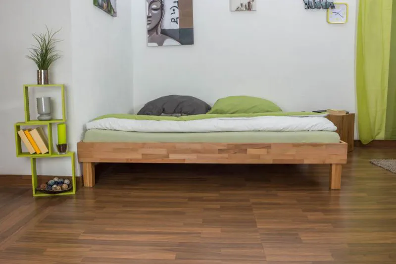 Kernbuche Futonbett 180 x 200 cm geölt Abbildung