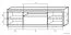 TV-Unterschrank Popondetta 11, Farbe: Sonoma Eiche - Abmessungen: 52 x 180 x 38 cm (H x B x T)