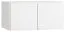 Aufsatz für zweitürigen Kleiderschrank Invernada, Farbe: Weiß - Abmessungen: 45 x 93 x 57 cm (H x B x T)