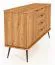 Kommode Rolleston 15 Kernbuche massiv geölt - Abmessungen: 87 x 144 x 46 cm (H x B x T)
